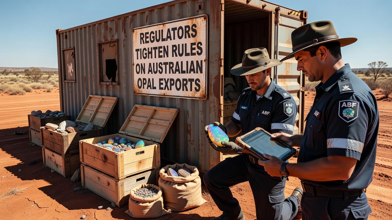 Regulators Tighten Rules on Australian Opal Exports